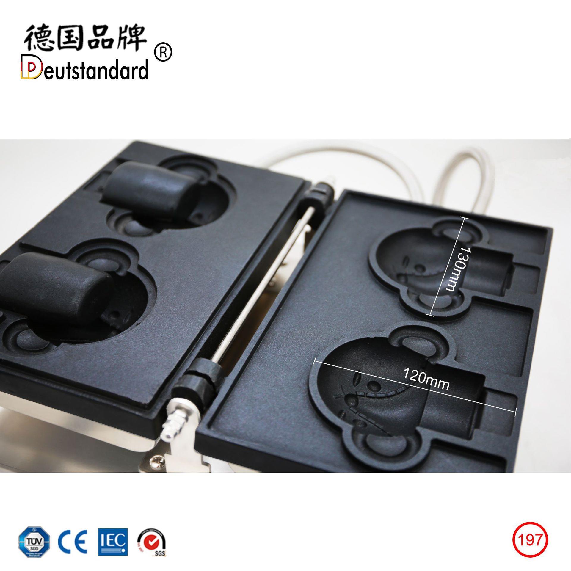 商用迪开口华NP-197夫熊饼机冰淇淋泰迪熊烘焙机小泰吃烤饼单头泰