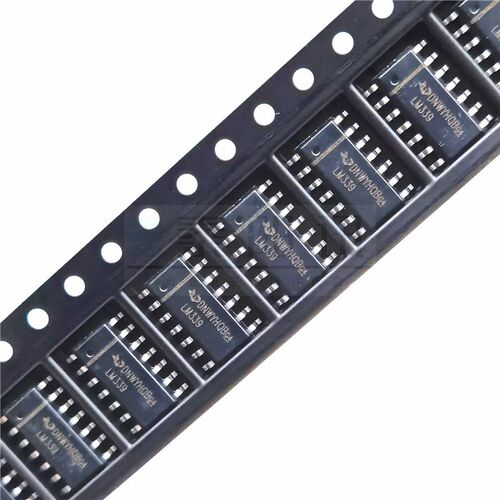 LM339DR LM339 贴片SOP-14 四电压比较器芯片 集成IC 全新现货