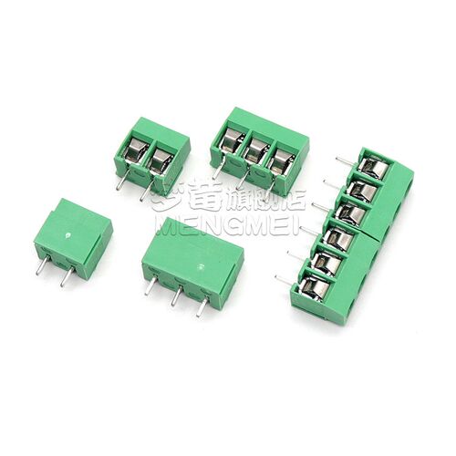 螺钉式PCB接线端子KF126-5.0 2P 3P 铜环保可拼接间距5.0MM连接器