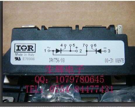 全新原装双向模块可控硅 进口IRKT56-08 IRKT56/08A 质量保证