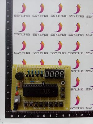 基于51单片机课程学习焊接diy套件 数码显示 八路抢答器 制作散件