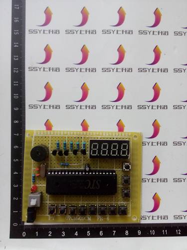 基于51单片机课程学习焊接diy套件 数码显示 八路抢答器 制作散件