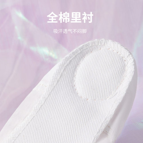 2026新款舞蹈鞋儿童女芭蕾立体网纱皇冠猫爪鞋春夏缎面形体练