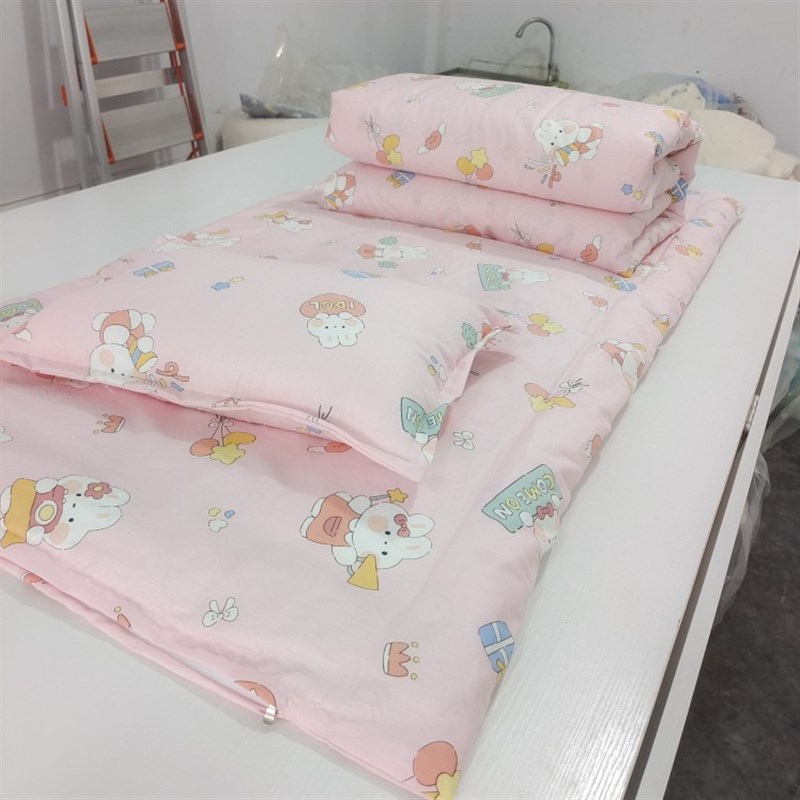 定做手工新生婴儿宝宝棉花被褥包被褥子尿垫两件套可拆洗