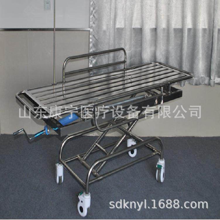 急救升降推车不锈钢担架车医院手术转运抢救床ABS多功能病人转移
