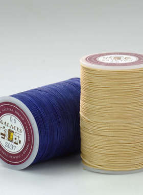 宇乐手缝圆蜡线0.5MM八股手工材缝纫线皮具编织法斩线斩尼龙线菱