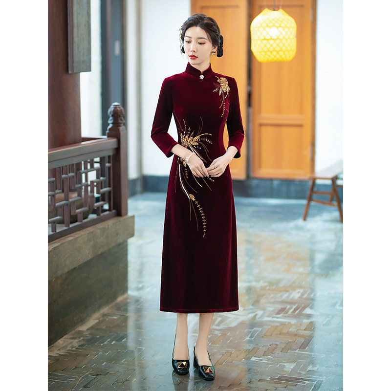 2026新款中国风优雅礼服婚礼旗袍