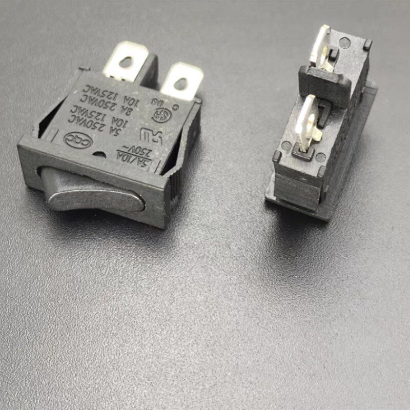 台湾普尼克PRONIC R13 10A薄船型开关2档2脚按键电源翘板船形按钮