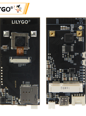 T-SIMCAM ESP32-S3 CAM开发板 WiFi蓝牙5.0无线模块OV2640