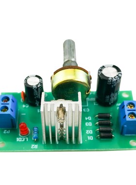 可调电源DIY电子套件LM317直流稳压连续教学实训焊接散件TJ-56-24