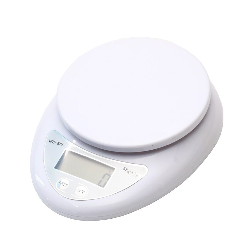 厨房电子称 5kg/1g便携式家用厨房秤 烘焙 计量  外贸电子秤