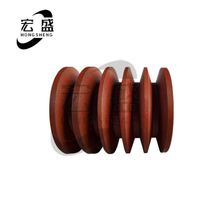 三角皮带轮B型5槽皮带B5-140加厚配代加工重型可可