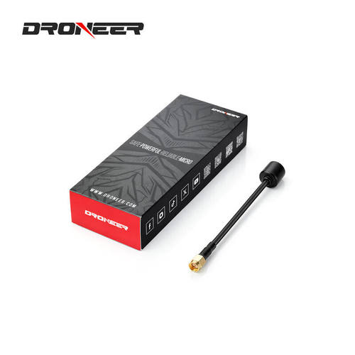 Droneer5.8G图传天线穿越机FPVSMA内针+IPEX右旋双接口增益天线