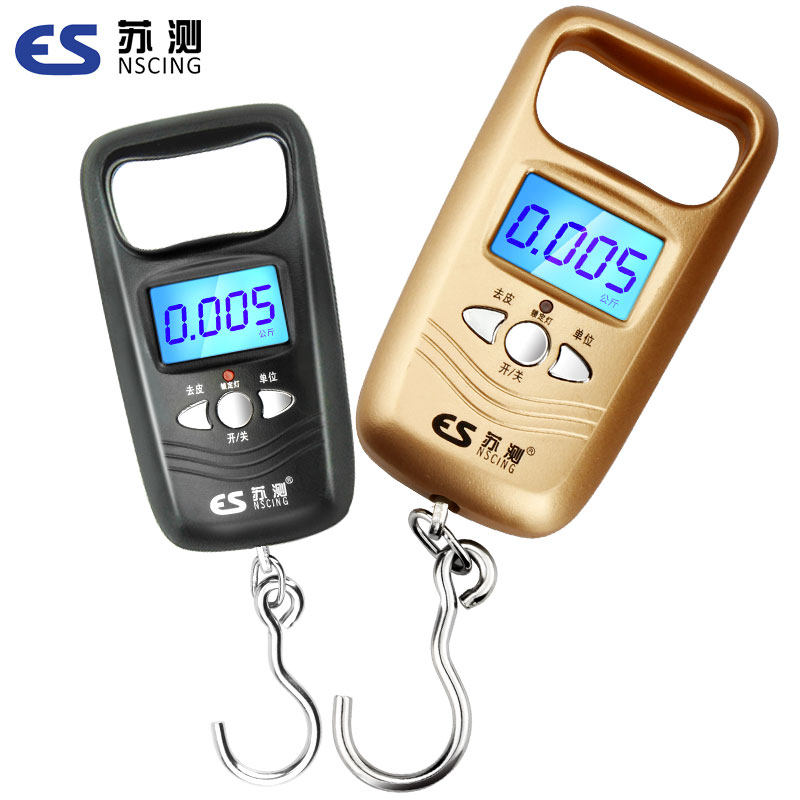德国进口手提电子秤迷你家用便携式称克小型弹簧秤行李称鱼器快递
