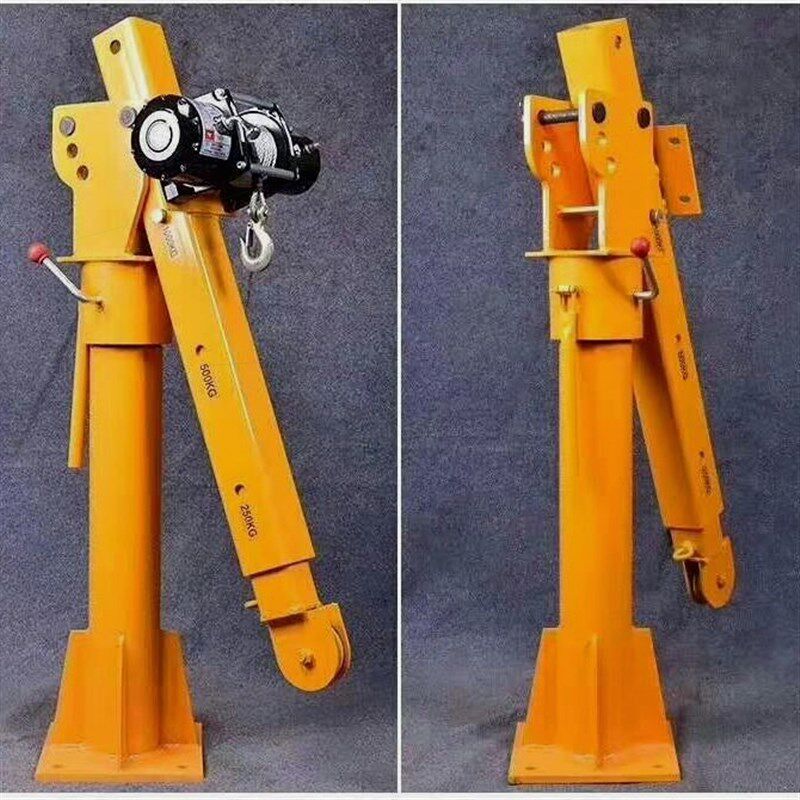 德国进口车载吊机1吨12V/24V小型车用吊运机220V家用电动葫芦随车