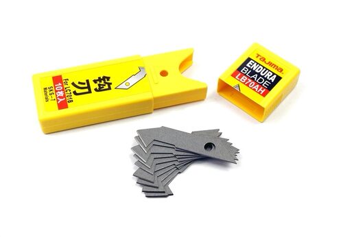 tajima田岛 LB70AH美工刀刀片钩刀专用替银刃加厚耐用10片盒装