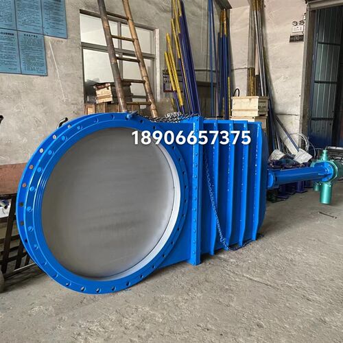 DMZ973X-10C电动暗杆刀闸阀 污水插板阀浆液阀手动铸钢刀型闸阀