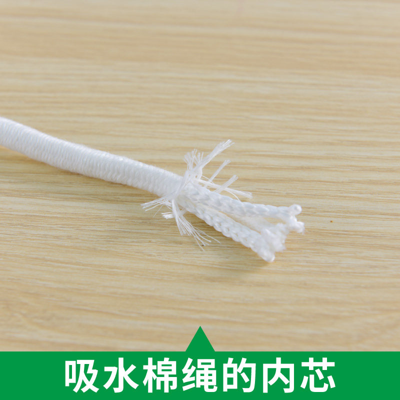 吸水棉绳自吸水花盆棉绳水培吸水线棉线包芯棉线绳装饰挂毯绳子