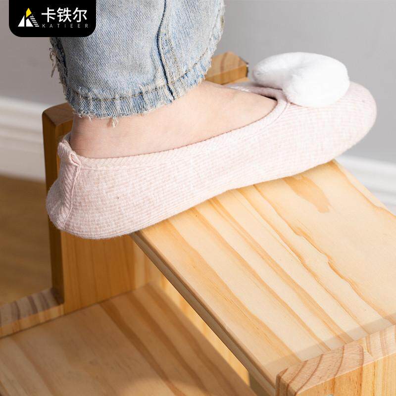 卡铁尔实木梯椅多功能梯折叠登高凳家用楼梯两用室内椅子台阶梯子