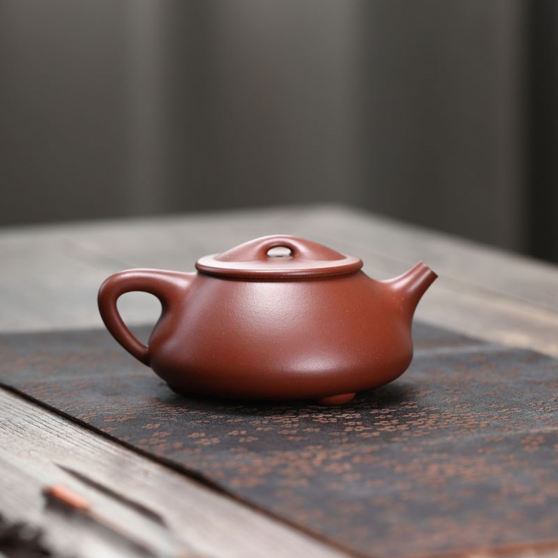 正宗宜兴全手工紫砂壶景舟石瓢原矿底槽清家用高档泡茶壶茶具套装