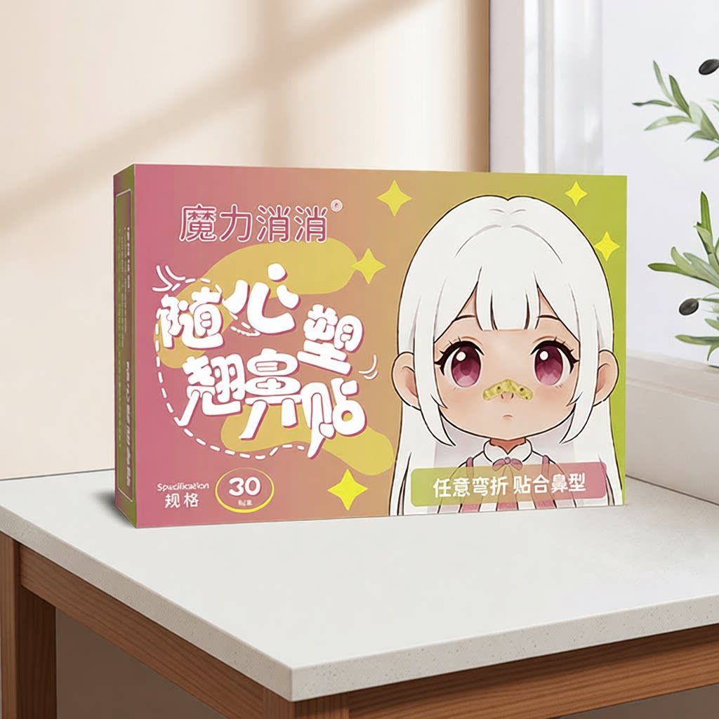 魔力消消随心塑鼻贴可调节裁剪