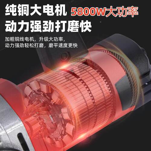 电磨动刨墙机GX-P02铲粗刨机墙面腻子墙毛坯房混凝土水泥地面打砖