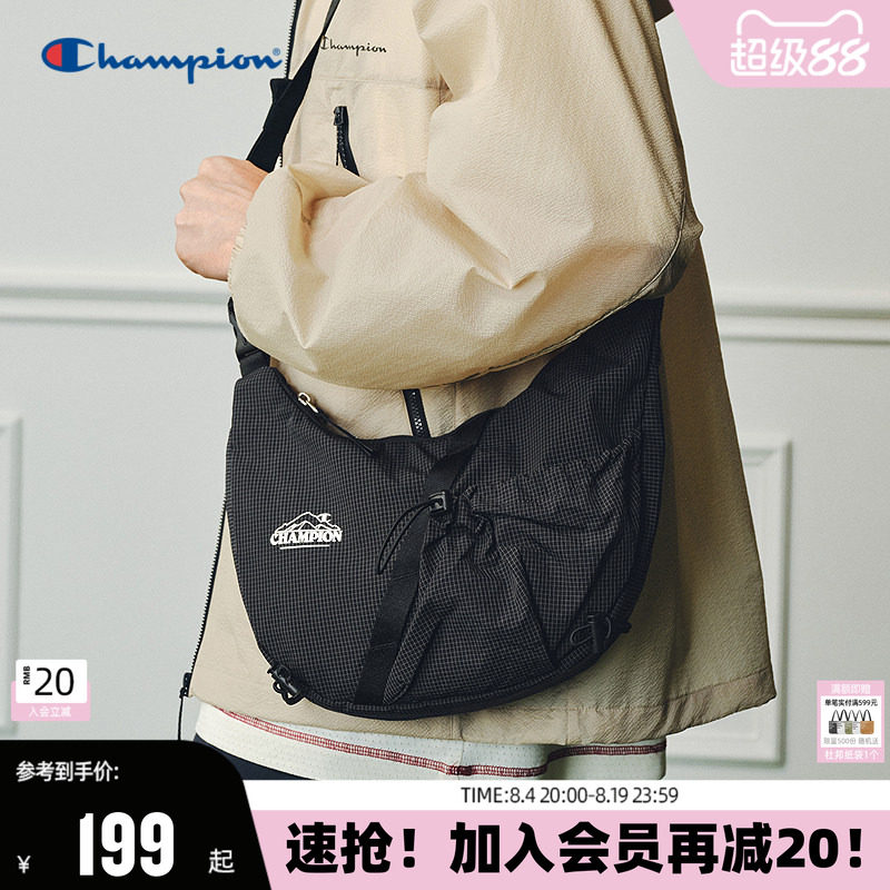 Champion单肩包短途旅行登山包