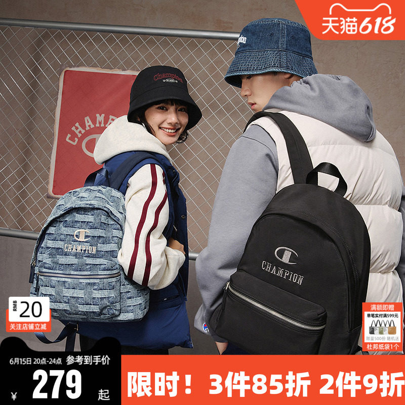 Champion冠军双肩包26新款男女情侣潮流休闲户外校园书包通勤夏季