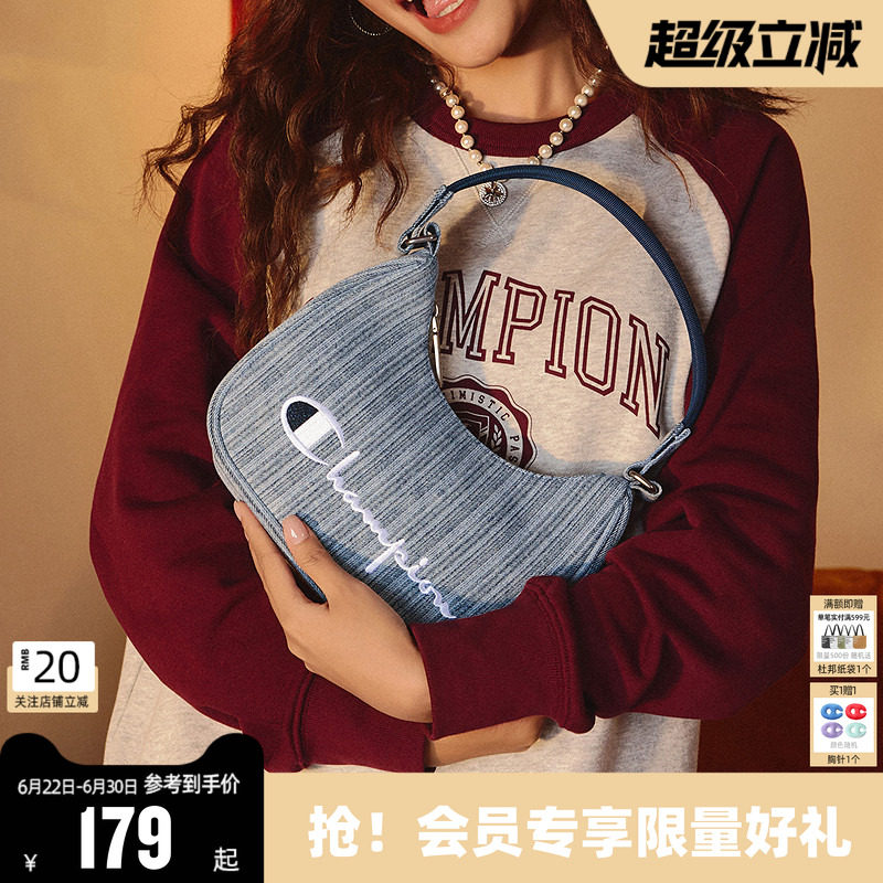 Champion冠军26春新刺绣腋下包