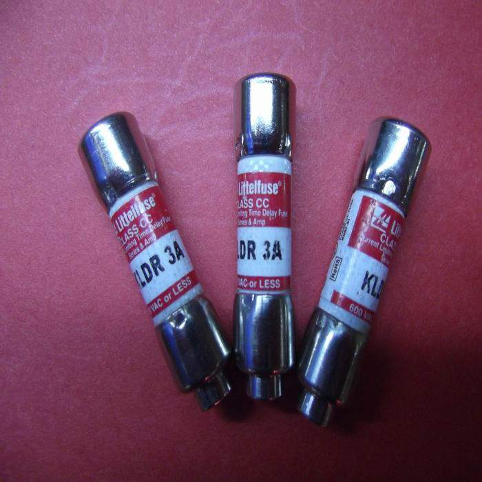 KLDR 3 正品美国力特CLASS CCTIME-DELAY延时熔断器/保险丝600V3A
