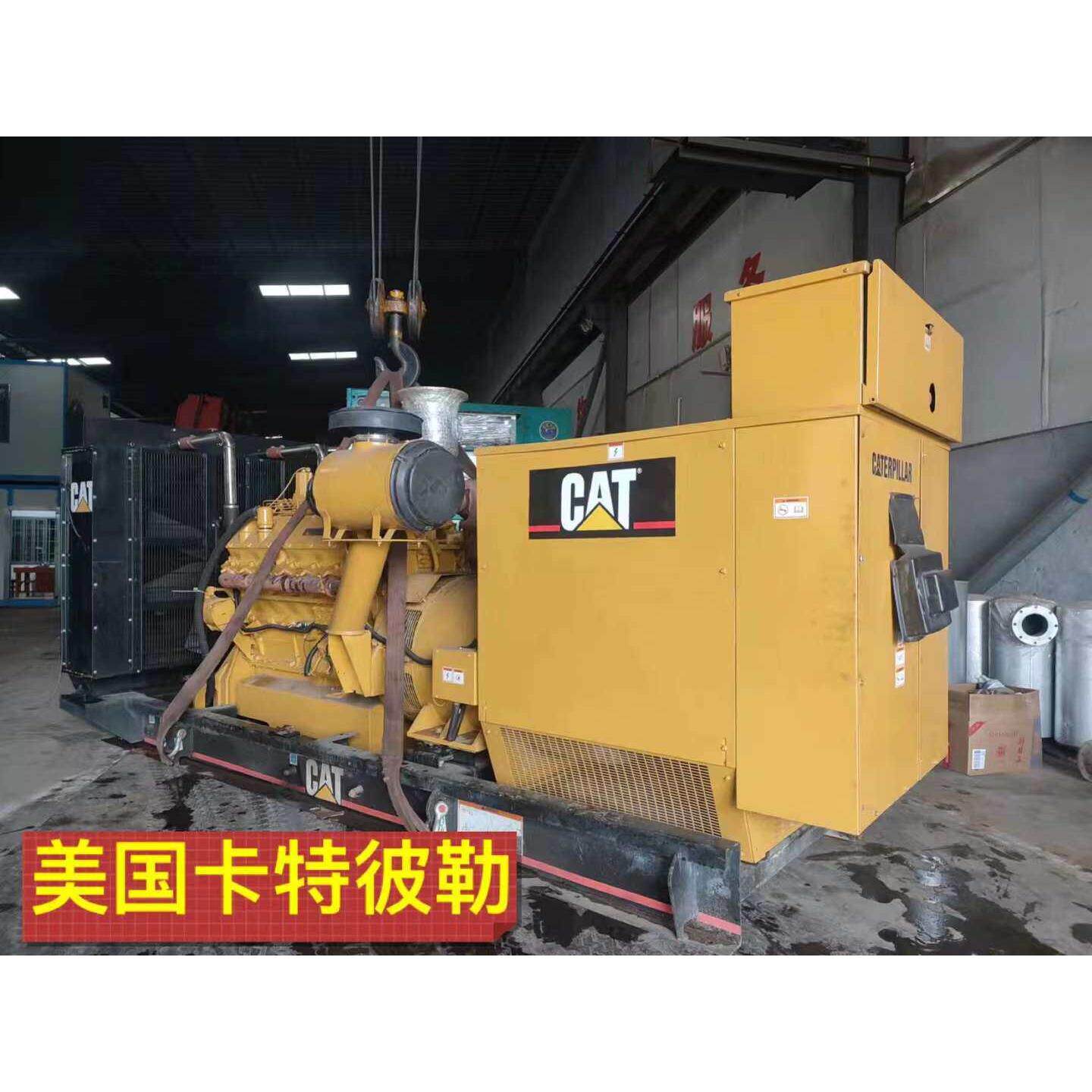 520kw美国卡特彼勒二手柴油发电机组3412发动机柴油机