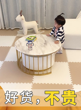 乐拓加厚环保泡沫拼接地垫室内家用卧室拼图防潮地板垫儿童爬行垫