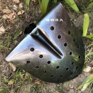 燕南下水道清淤专用锹捞渣掏地沟粪池勺直角铲清化粪池污水井神器
