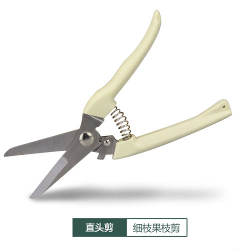 园艺剪刀直头 弯头 花枝剪刀修枝剪刀园林剪刀剪果树盆栽绿植修枝