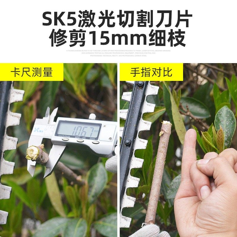 锂电电动充电式高枝锯高空剪粗枝伸缩杆多功能宽带修枝剪机绿篱机