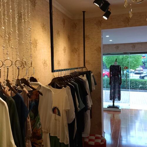 铁艺上墙壁挂服装展示架服装店吊顶房顶服装挂衣架男女装货架包邮