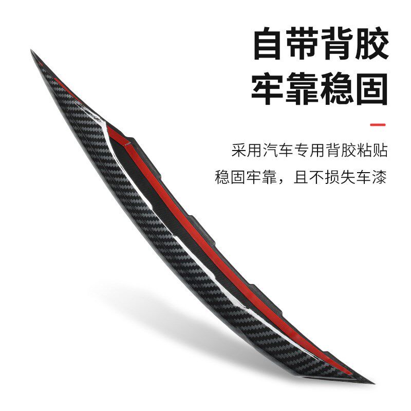 适用奔驰GLE350 GLE450雾灯饰条风刀格栅饰条GT中网尾翼尾唇尾喉