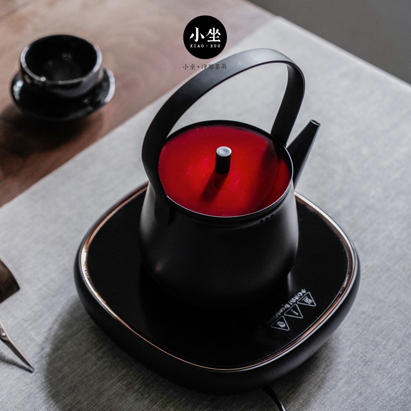 小坐电陶炉观炉煮茶家用小型迷你电茶炉银壶铁壶玻璃壶烧水煮茶器