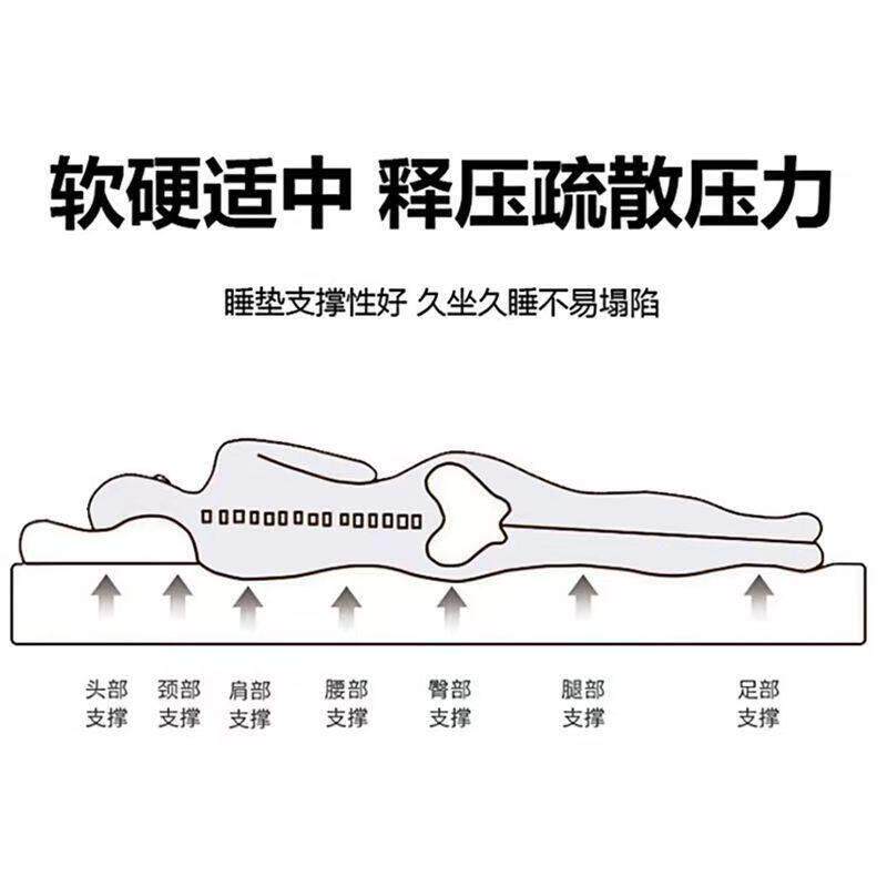 A类凉豆豆四季床垫榻用榻米地垫午KRU睡炕上专垫卧室打觉地铺睡垫