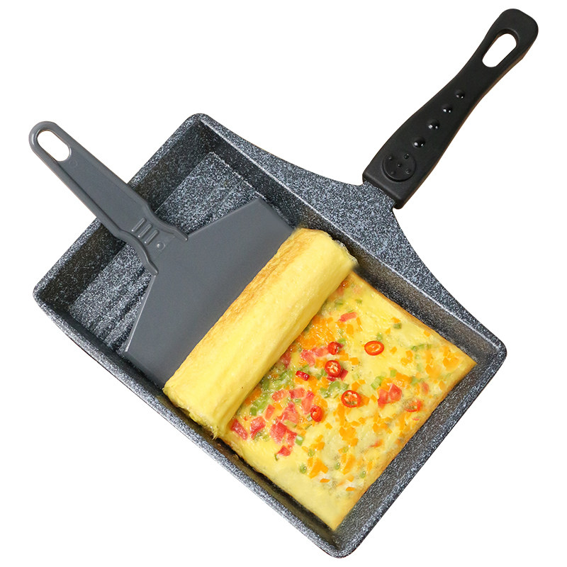 韩国玉子烧锅厚蛋烧麦饭石不粘锅日式鸡蛋卷锅煎锅煎蛋器煎鸡蛋饼