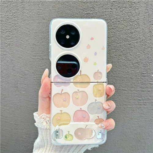 适用华为pocket2韩系折叠手机壳
