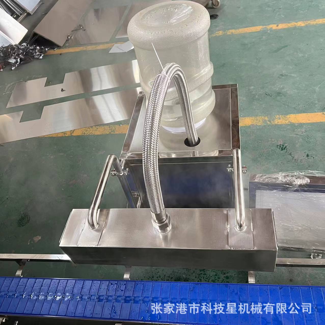 全自动桶装纯净水生产线蒸汽热收缩膜机 五加仑缩帽机