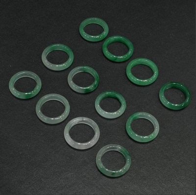 天然A货【非洲翠戒指】#6-11 多样性发其一JZ099