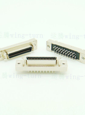 运腾 MCD36FL-180 SCSI  HPCN36F直脚 36芯直插母头 PCB板卡插针