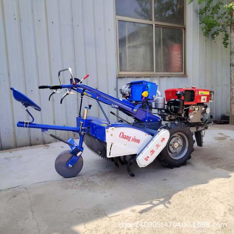 15匹农用小型拖拉机手扶旋耕机全套农具柴油151电启动水冷手扶车