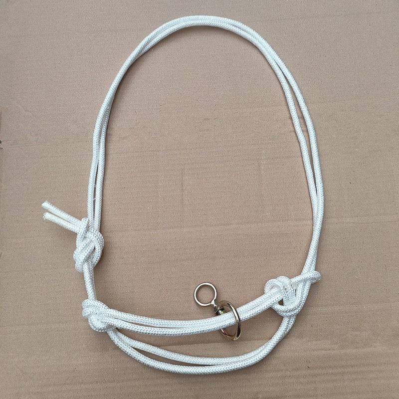 牛脖套牵牛笼头大小牛笼头大牛笼头可调节牵牛绳子牛头套栓牛栓羊