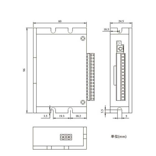 FBL-D08低压直流驱动器 无刷电机24V 8A 120w以下无刷电机