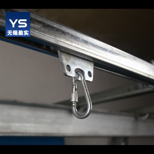 镀锌C型钢C30电缆滑轨 C30轨道扁线滑车工具平衡器滑轮 无锡盈实