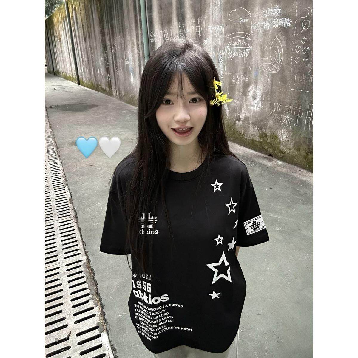 穿指欧美立体刺绣十字架花臂哥特字单穿内搭配套头针织毛衣女潮