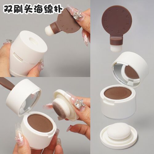 发际线泥补发笔填充神发缝器防水防汗发髻线修容阴影遮高额头学生